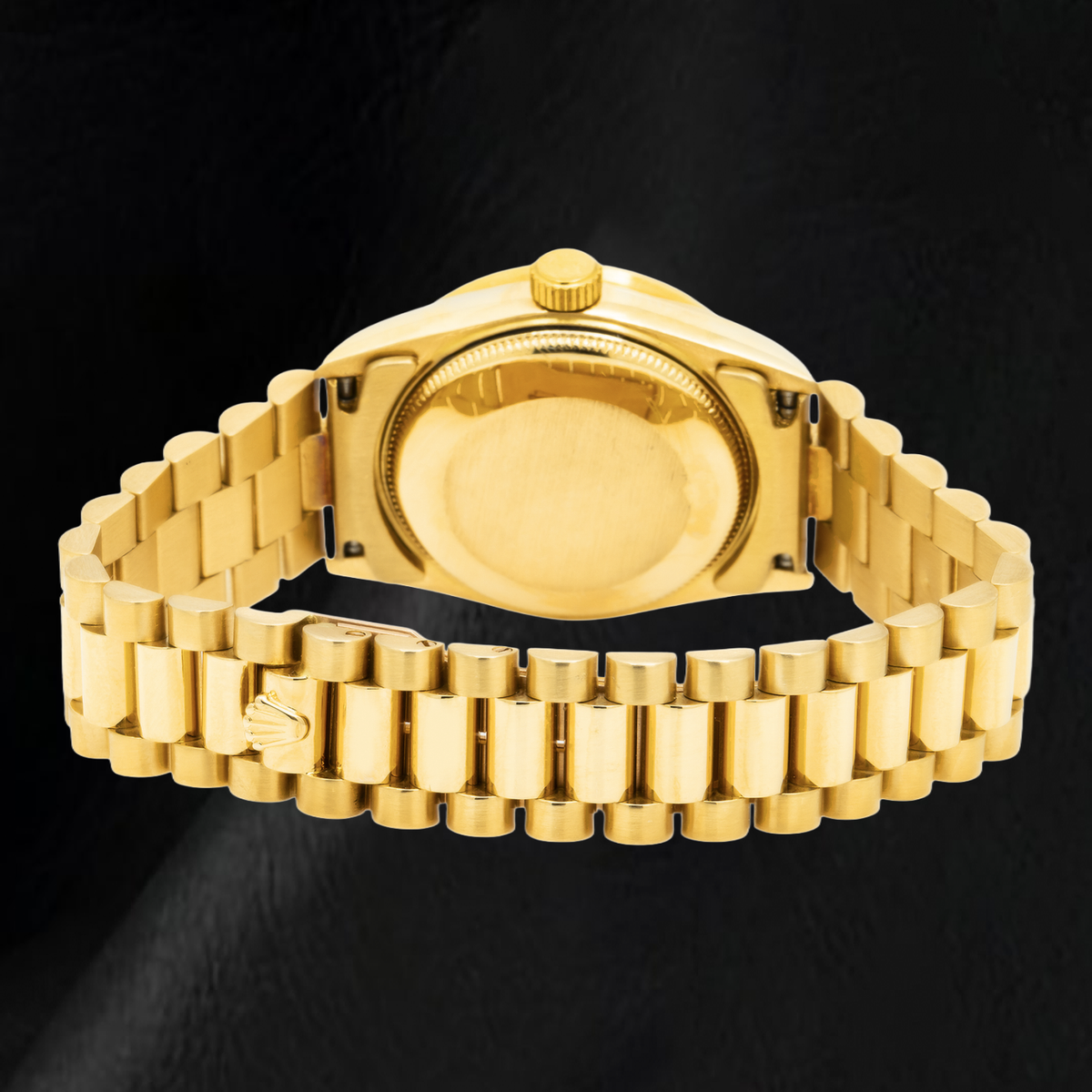 Rolex Datejust 68278 31mm Champagne Diamond Dial Presidential Bracelet Yellow Gold Watch