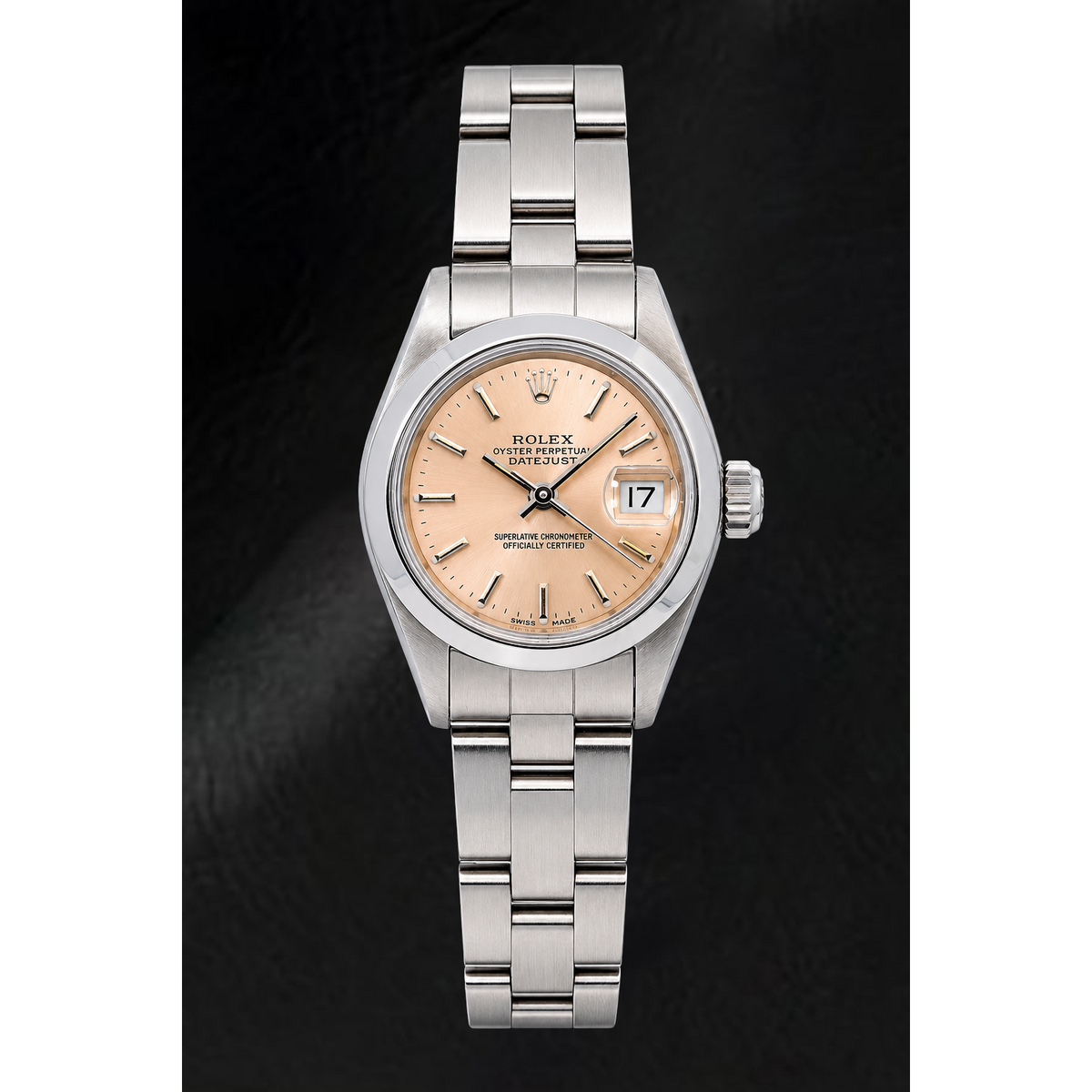 Rolex Datejust 69160 26mm Sundust Stick Dial Stainless Steel Watch