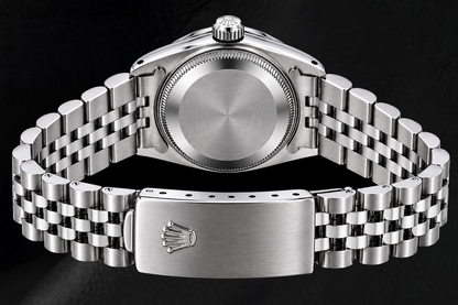 Rolex Datejust 6916 26mm Black Diamond Dial Stainless Steel Watch