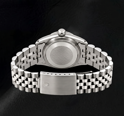 Rolex Datejust 6916 26mm Black String Diamond Dial Stainless Steel Watch
