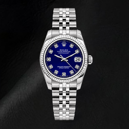 Rolex Datejust 6916 26mm Blue Diamond Dial Stainless Steel Watch