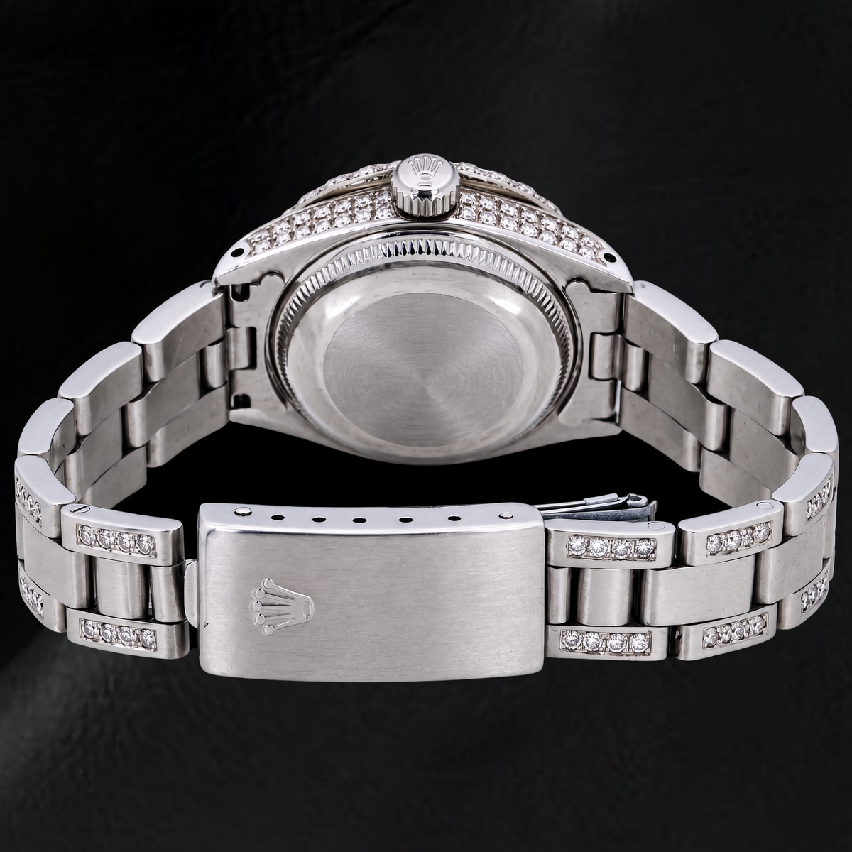 Rolex Datejust 6916 26mm Red Diamond Dial Stainless Steel Watch