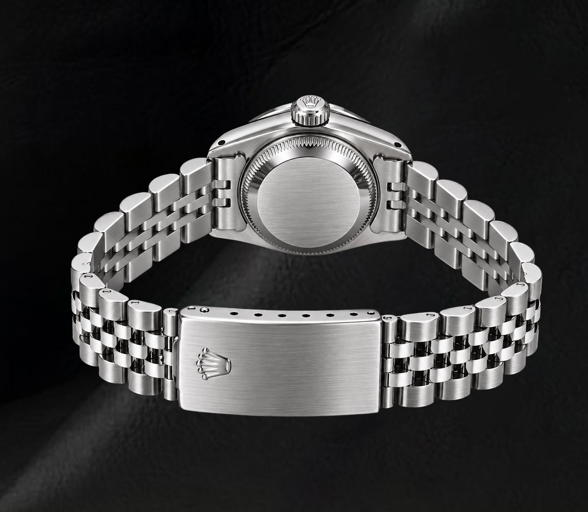 Rolex Datejust 6916 26mm Salmon Diamond Dial Stainless Steel Watch