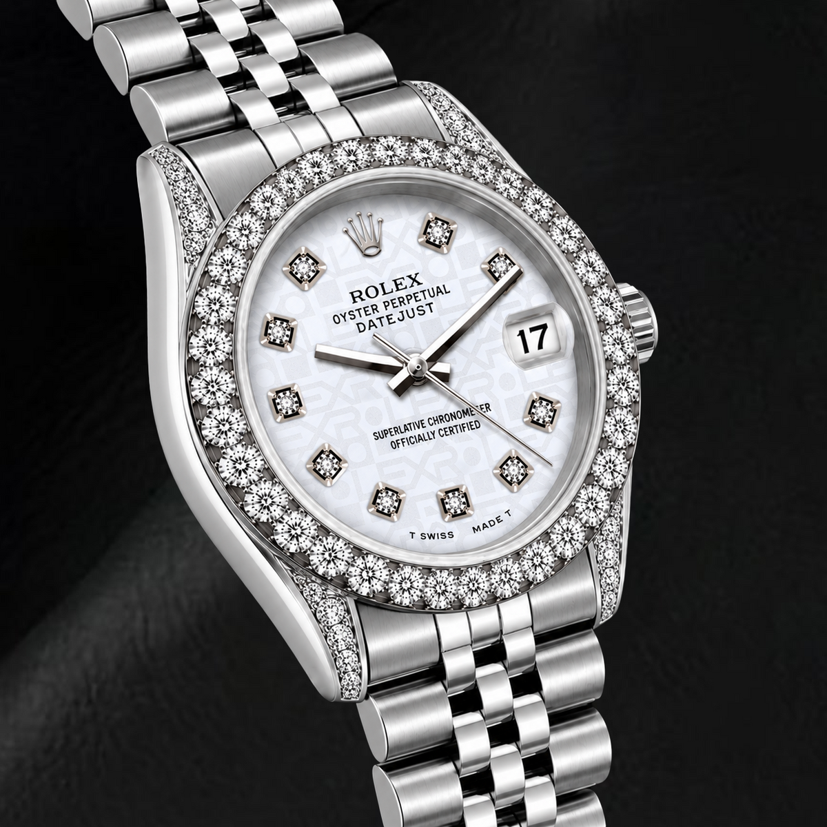 Rolex Datejust 6916 26mm Silver Jubilee Diamond Dial Stainless Steel Watch