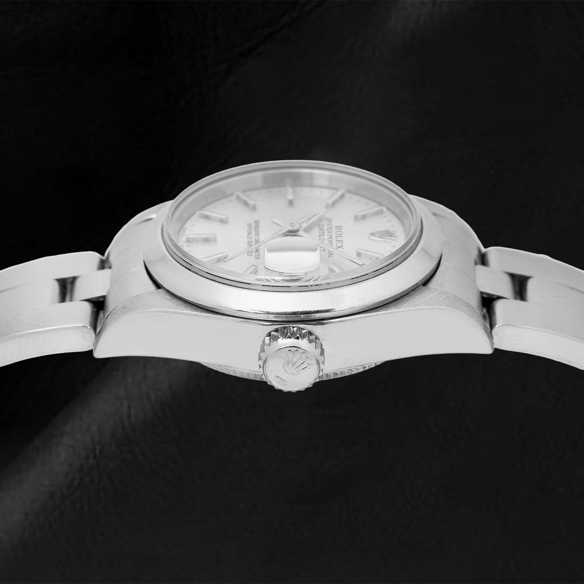 Rolex Datejust 6916 26mm Silver Stick Dial Stainless Steel Oyster Bracelet Watch