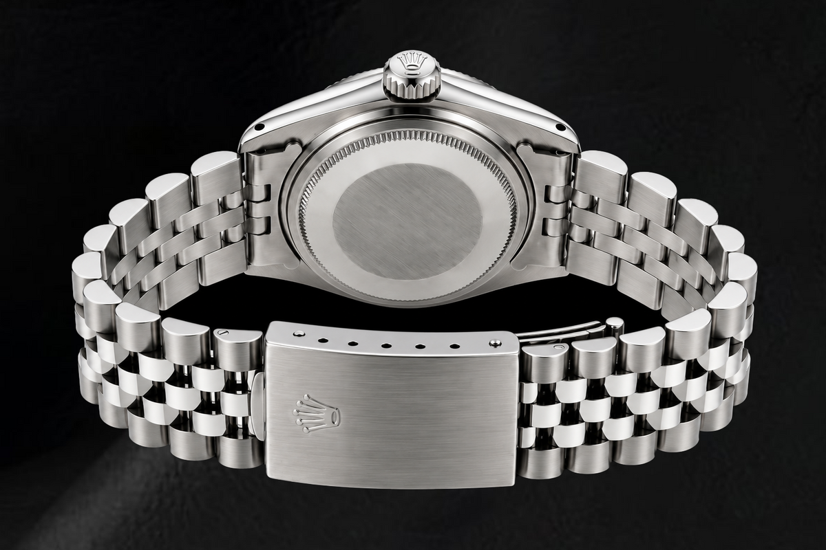 Rolex Datejust 6916 26mm White Mother of Pearl Diamond Dial Stainless Steel Watch