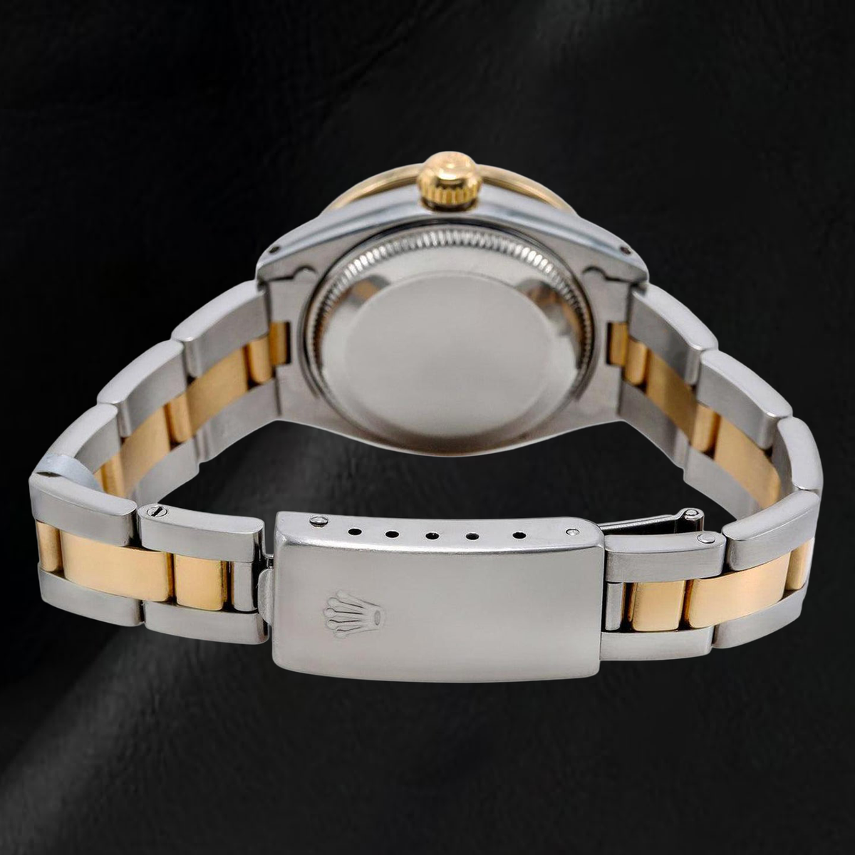 Rolex Datejust 6917 26mm Champagne Diamond Dial Two Tone Oyster Bracelet Watch