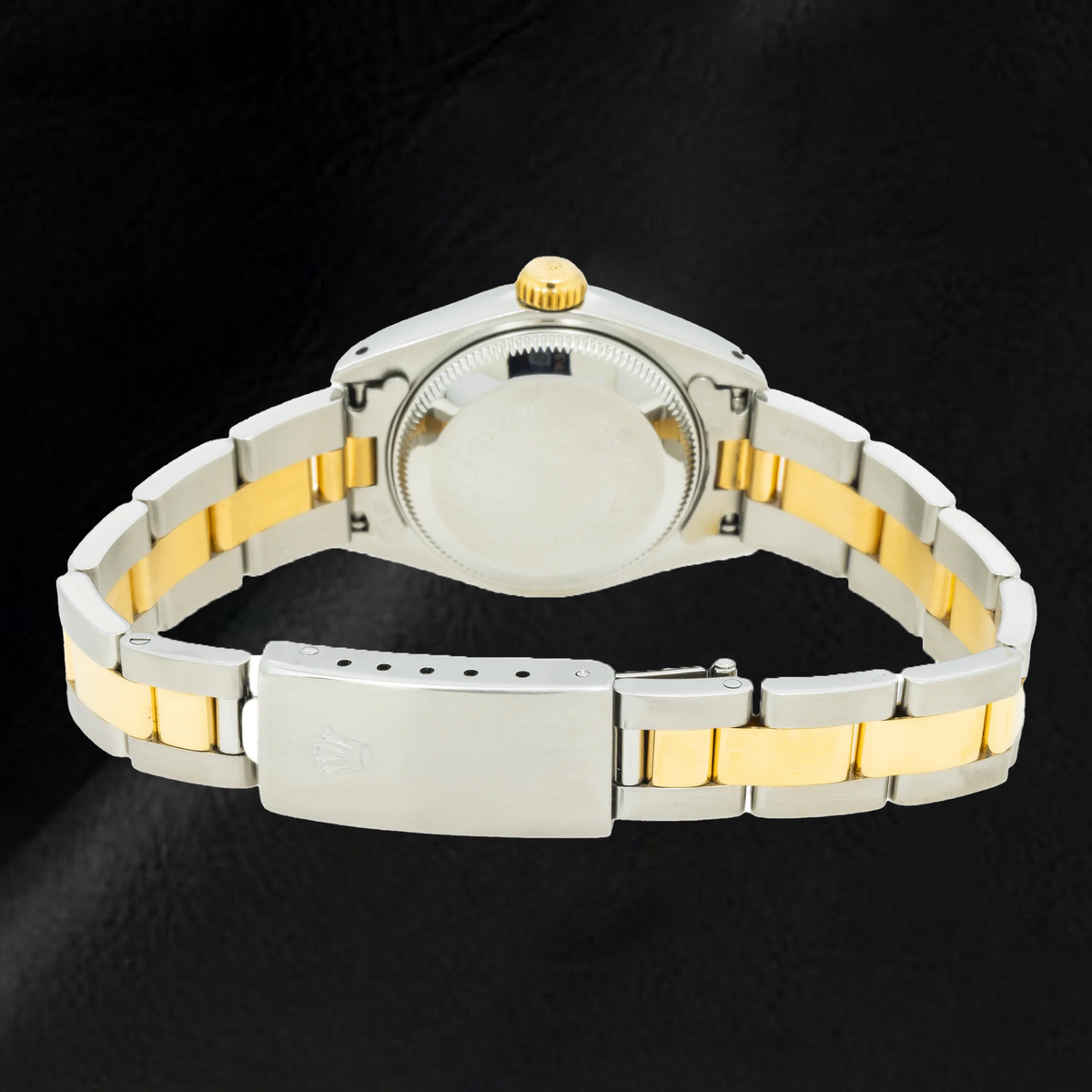 Rolex Datejust 6917 26mm Champagne Roman Diamond Dial Two Tone Oyster Bracelet Watch