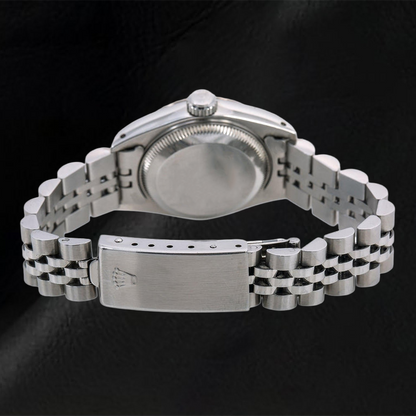 Rolex Datejust 6917 26mm Ice Blue String Diamond Dial Stainless Steel Jubilee Bracelet Watch