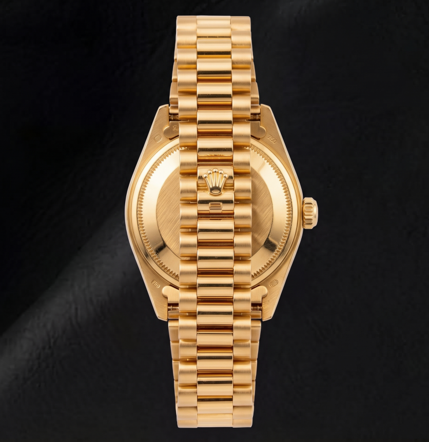 Rolex Datejust 6917 26mm Red Diamond Dial Two Tone Watch
