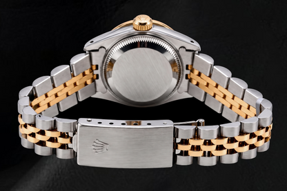 Rolex Datejust 6917 26mm White Roman Dial Two Tone Watch