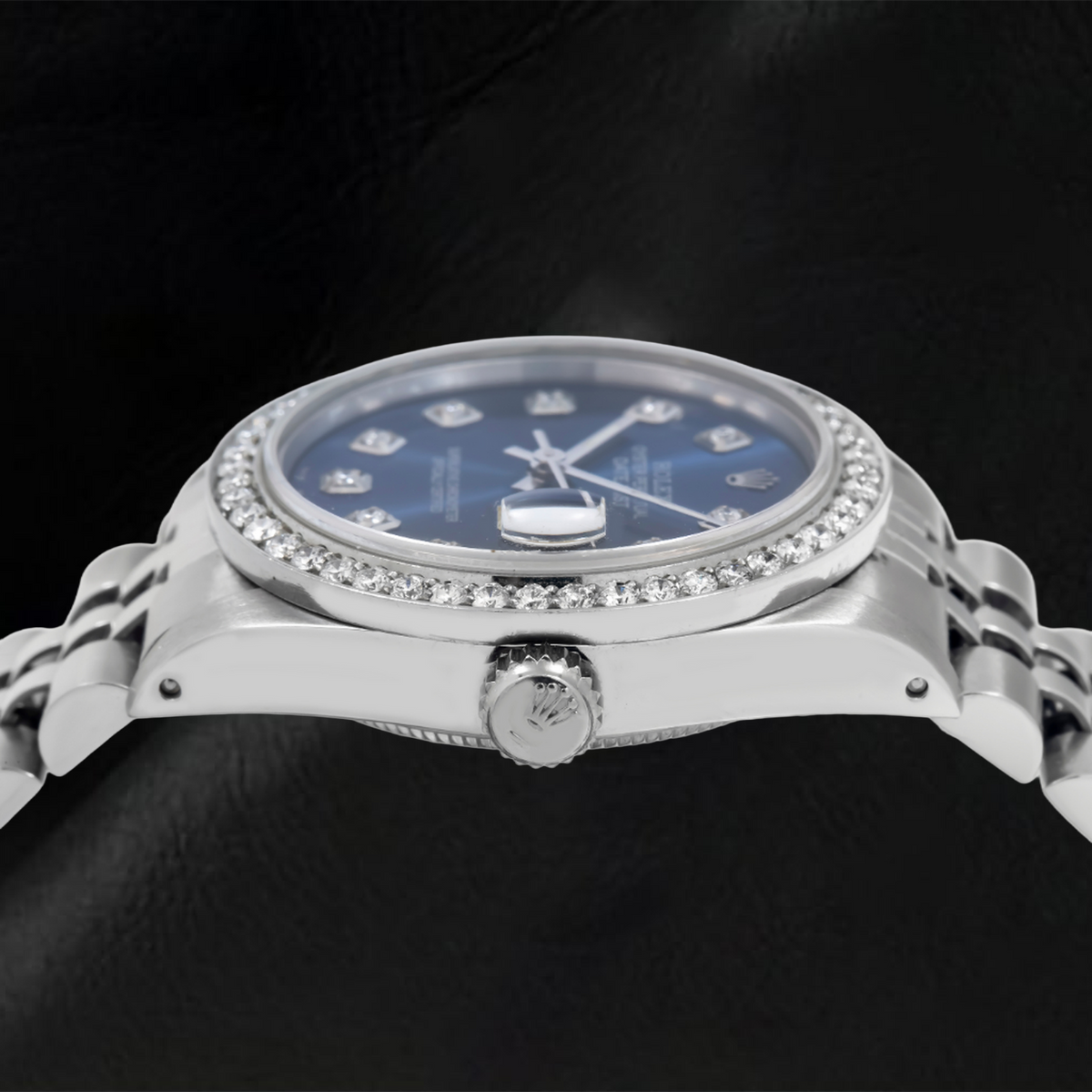 Rolex Datejust 78274 31mm Blue Diamond Dial Stainless Steel Jubilee Bracelet Watch