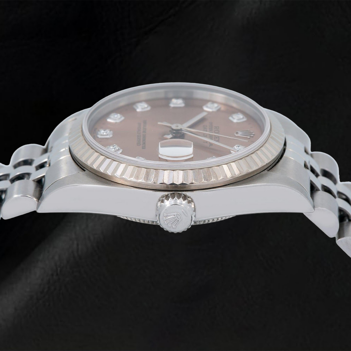 Rolex Datejust 78274 31mm Brown Diamond Dial Stainless Steel Jubilee Bracelet Watch