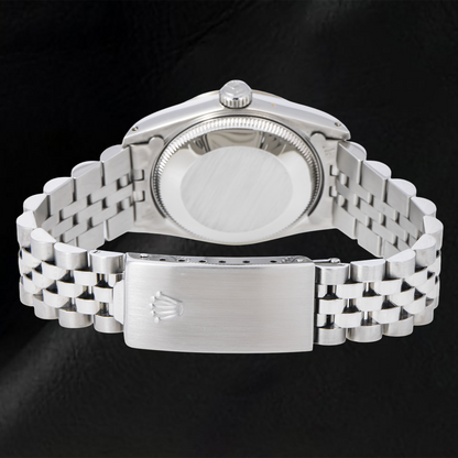 Rolex Datejust 78274 31mm White Roman Dial Smooth Bezel Stainless Steel Jubilee Bracelet Watch