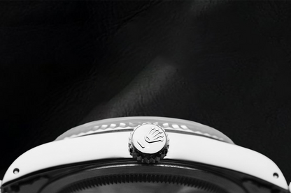 Rolex Datejust Black Diamond Dial Watch Stainless Steel Oyster Bracelet