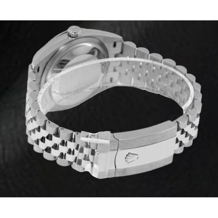 Rolex Datejust Grey Wimbledon Roman Dial 36 mm Stainelss Steel Watch