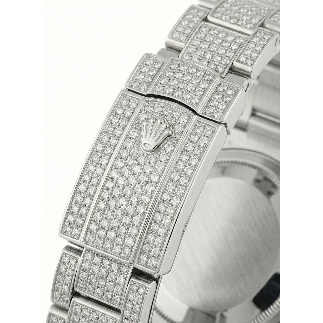 Rolex Datejust Ladies Watch Fully Diamond Bracelet 12 Carats