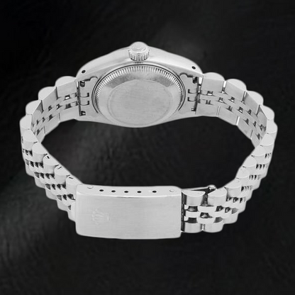 Rolex Datejust Pink Mother Of Pearl Roman Dial 26 mm Stainless Steel Watch