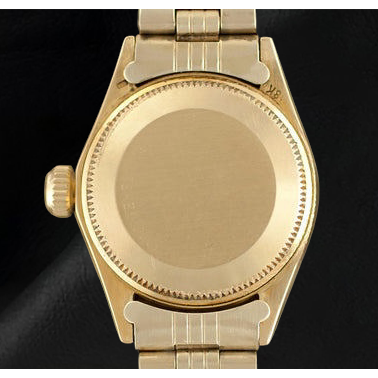 Rolex Datejust President Style 26 mm Yellow Gold Ladies Watch