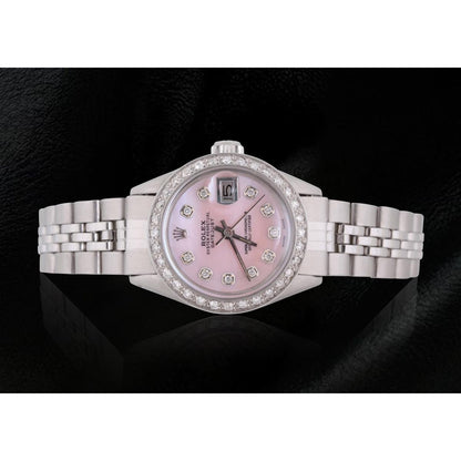 Diamond Dial Bezel Women
