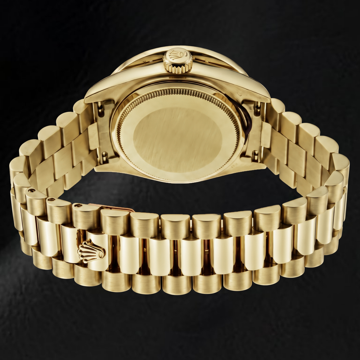 Rolex Day-Date 18038 36mm Champagne Roman Diamond Dial Yellow Gold Watch