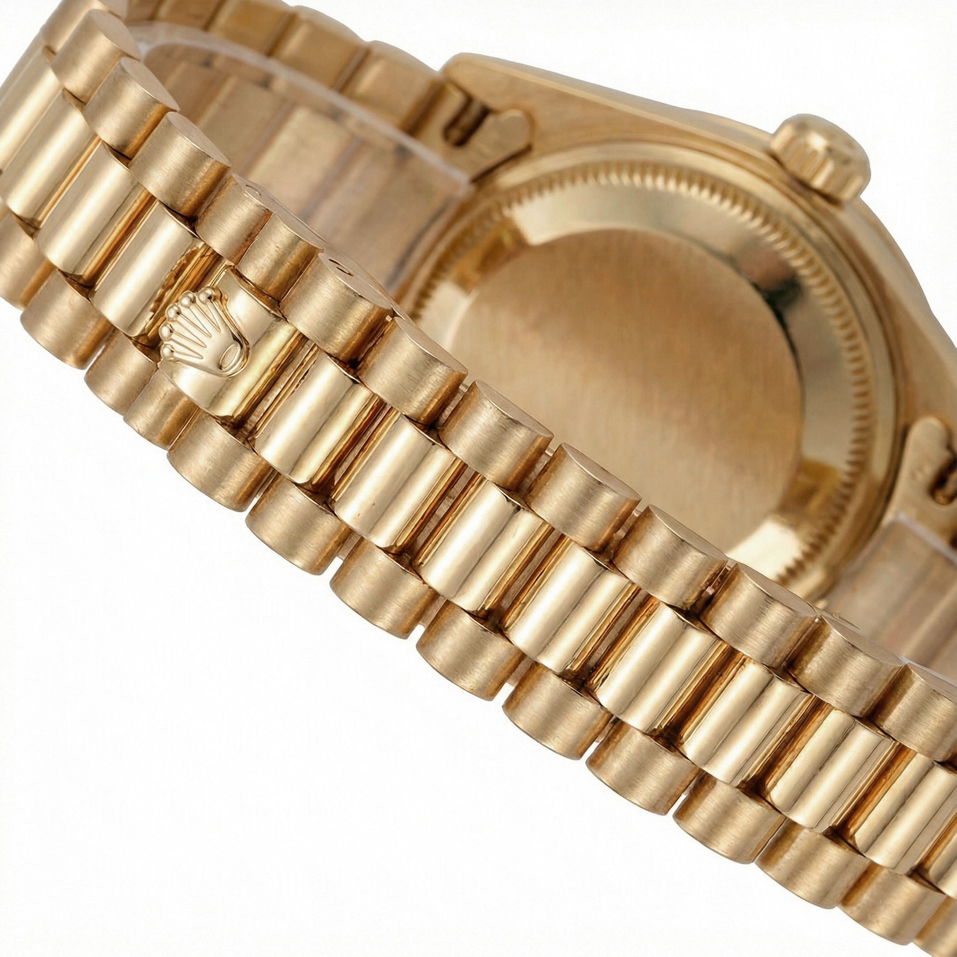 Rolex Dj Stick Dial Presidential Style Ladies Watch Diamond Bezel