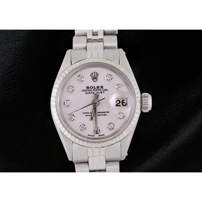 Rolex Dj Watch White Diamond 