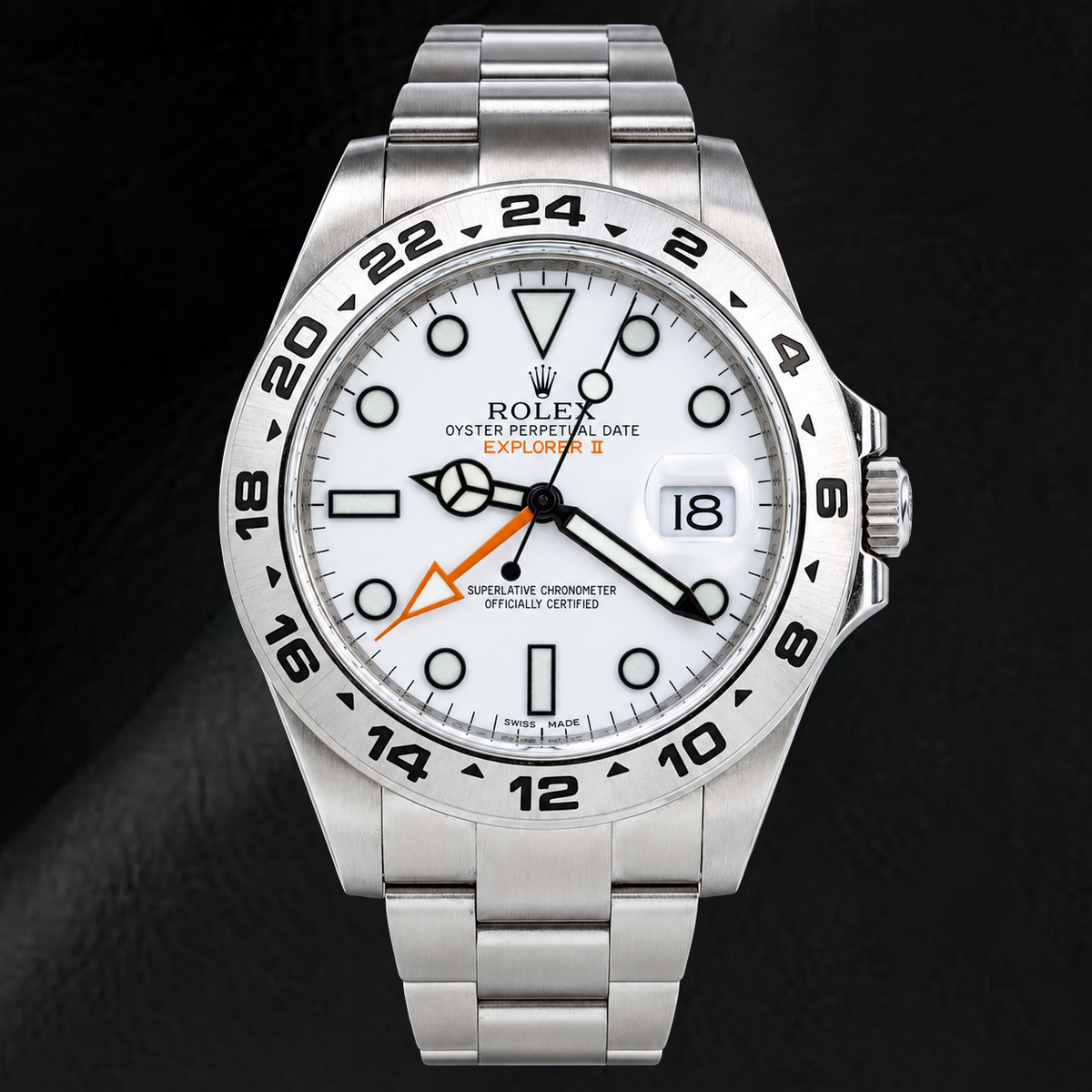 Rolex Explorer II 216570 42mm Polar White Dial Stainless Steel Watch
