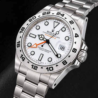 Rolex Explorer II 216570 42mm Polar White Dial Stainless Steel Watch