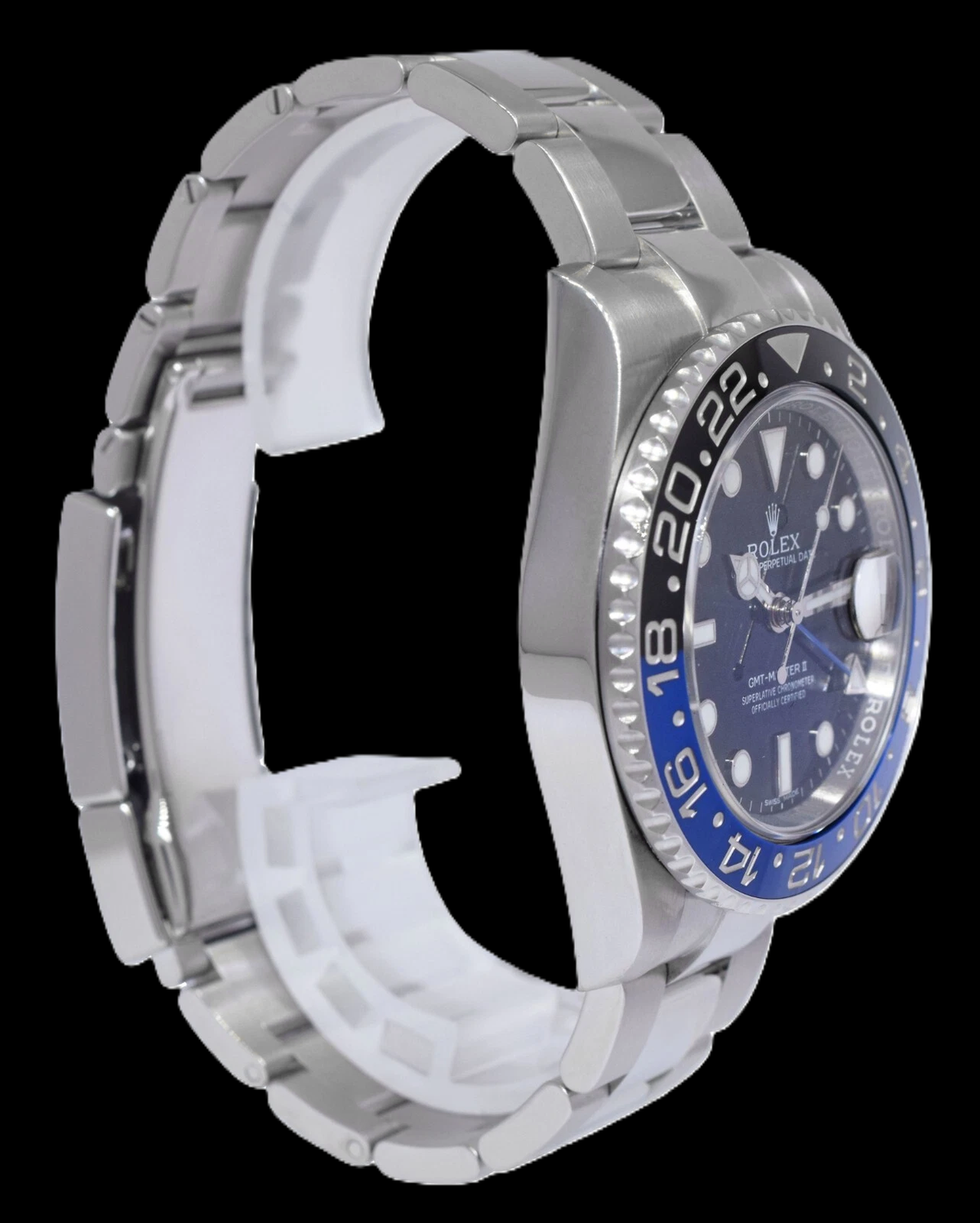 Rolex GMT-Master II 116710BLNR 40MM Batman Black Dial Stainless Steel Watch