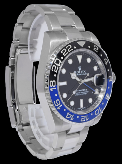 Rolex GMT-Master II 116710BLNR 40MM Batman Black Dial Stainless Steel Watch