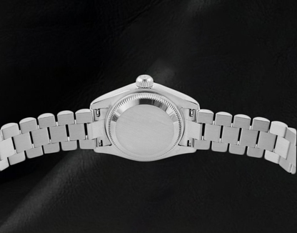 Rolex Ladies Datejust 26mm Mother of Pearl Dial 2002 Year President Bracelet 18K Watch