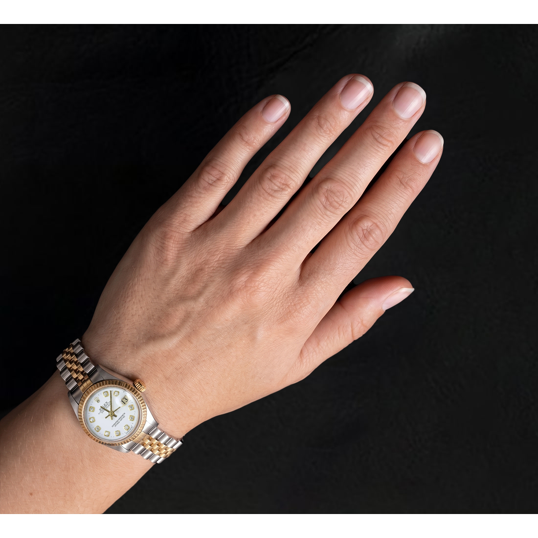 Rolex Ladies Datejust 26mm Yellow Gold & Stainless Steel 2002 Year Watch
