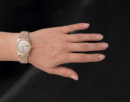 Rolex Ladies Datejust 279173 Fluted Bezel Two Tone Jubilee 28 mm Watch
