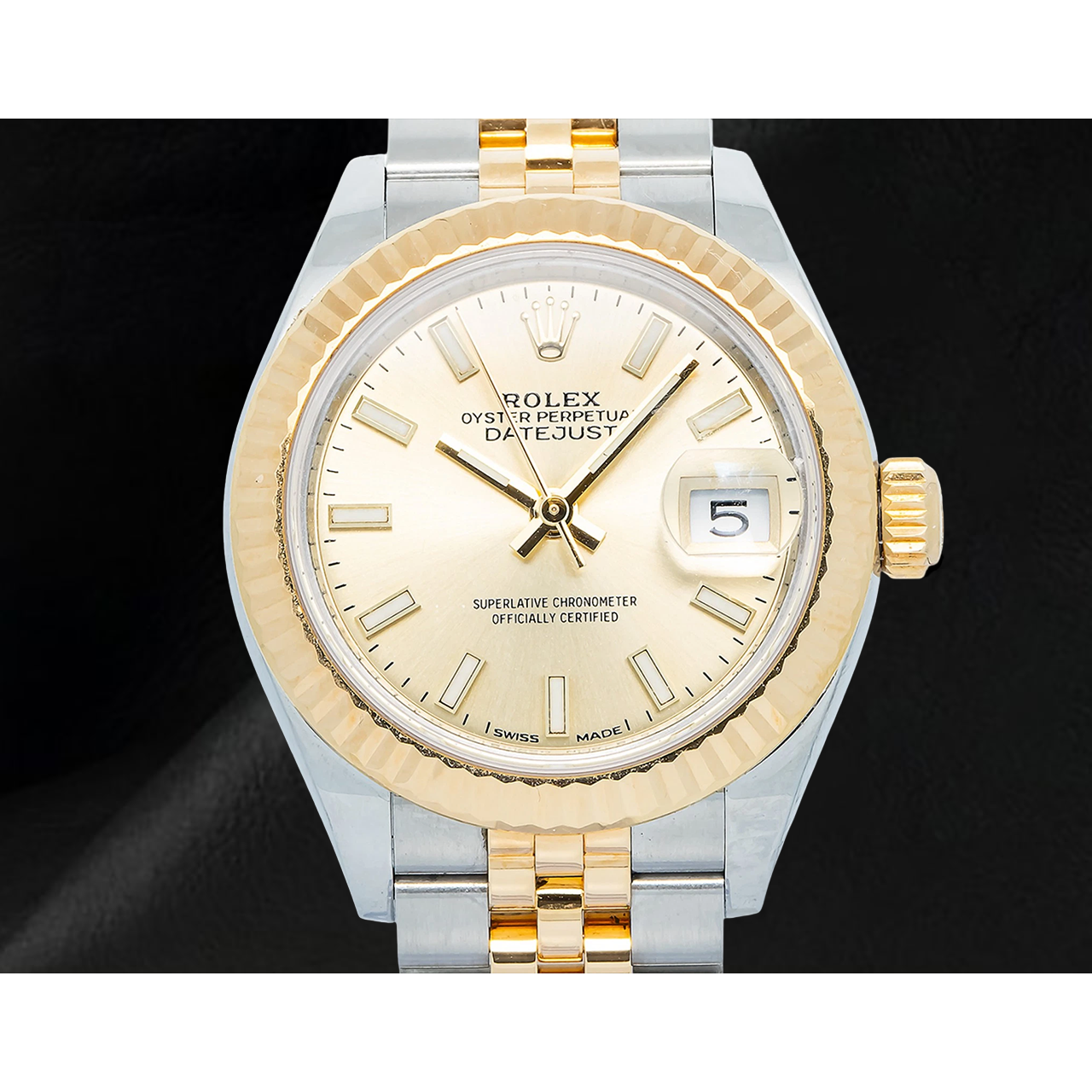 Rolex Ladies Datejust 28 mm 279173 Champagne Dial