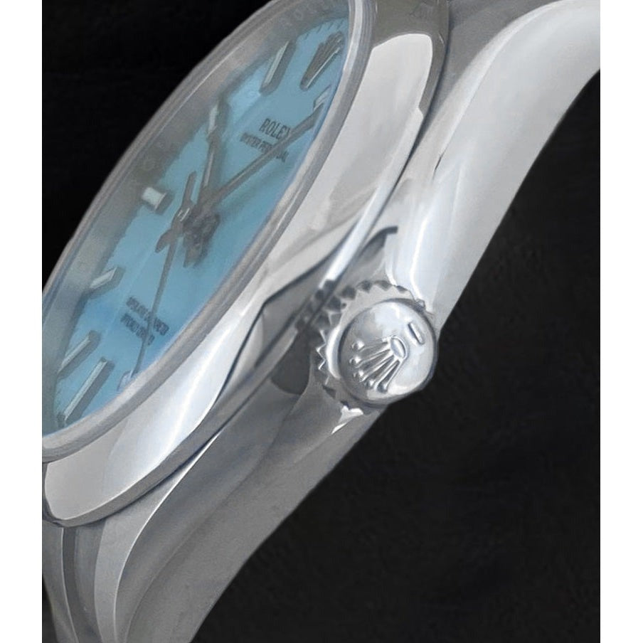 Rolex Ladies Oyster Perpetual 31mm Luminous Dial Steel Watch