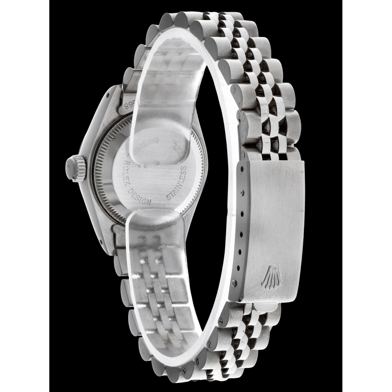 Rolex Lady-Datejust Blue Stick Dial 26 mm Stainless Steel Watch