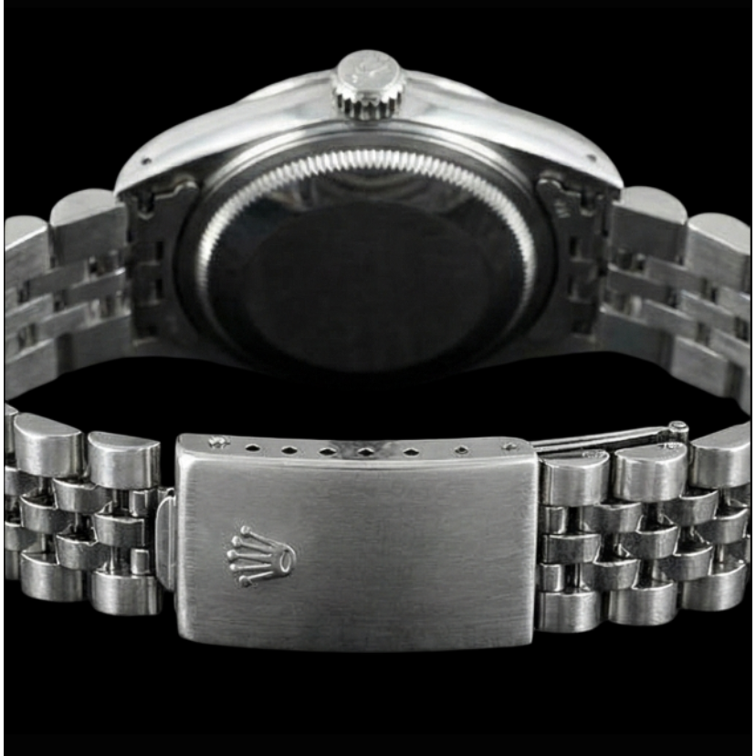 Rolex Lady-Datejust Blue Stick Dial 26 mm Stainless Steel Watch