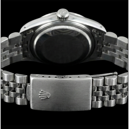 Rolex Lady-Datejust Blue Stick Dial 26 mm Stainless Steel Watch