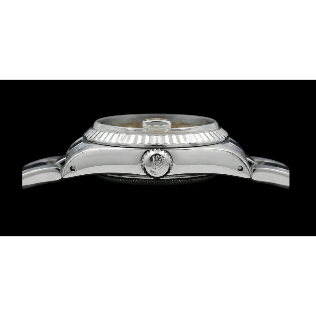 Rolex Lady-Datejust Champagne Dial Oyster bracelet SS Watch
