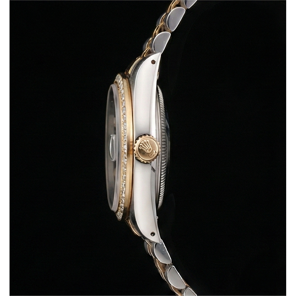 Rolex Lady 31mm Datejust Blue Luminous Dial Watch