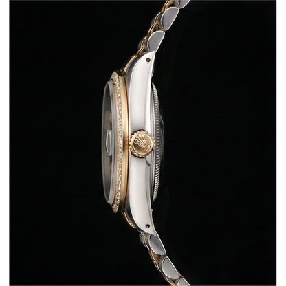 Rolex Lady 31mm Datejust Blue Luminous Dial Watch