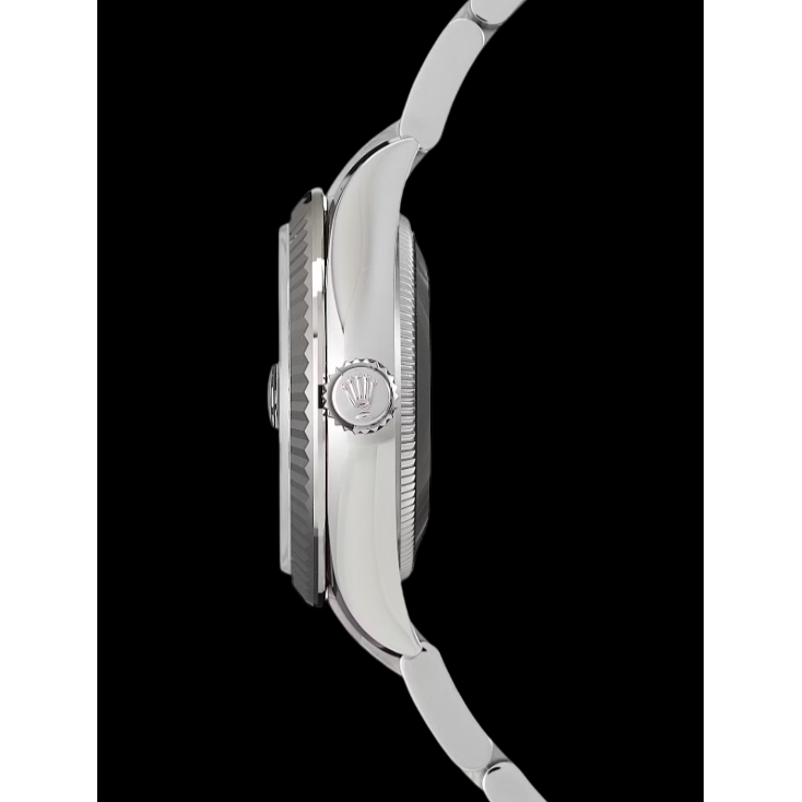 Rolex Lady Datejust 31mm Purple Diamond Dial Stainless Steel Watch