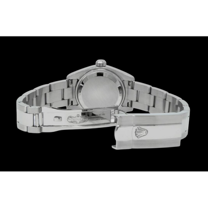 Rolex Lady Datejust 31mm Purple Diamond Dial Stainless Steel Watch