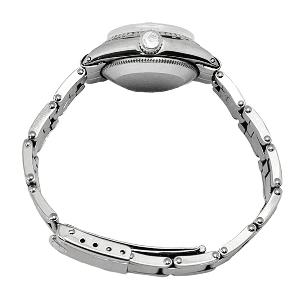 Rolex Lady Datejust Black Stick Dial 26 mm Staiinless Steel Watch