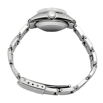 Rolex Lady Datejust Black Stick Dial 26 mm Staiinless Steel Watch