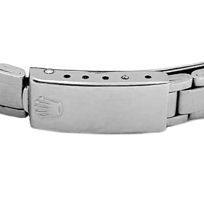 Rolex Lady Datejust Black Stick Dial 26 mm Staiinless Steel Watch