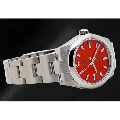 Coral Red Luminous Dial