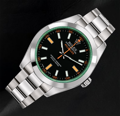 Rolex Milgauss 40mm 116400V Black Dial  Stainless Steel Watch