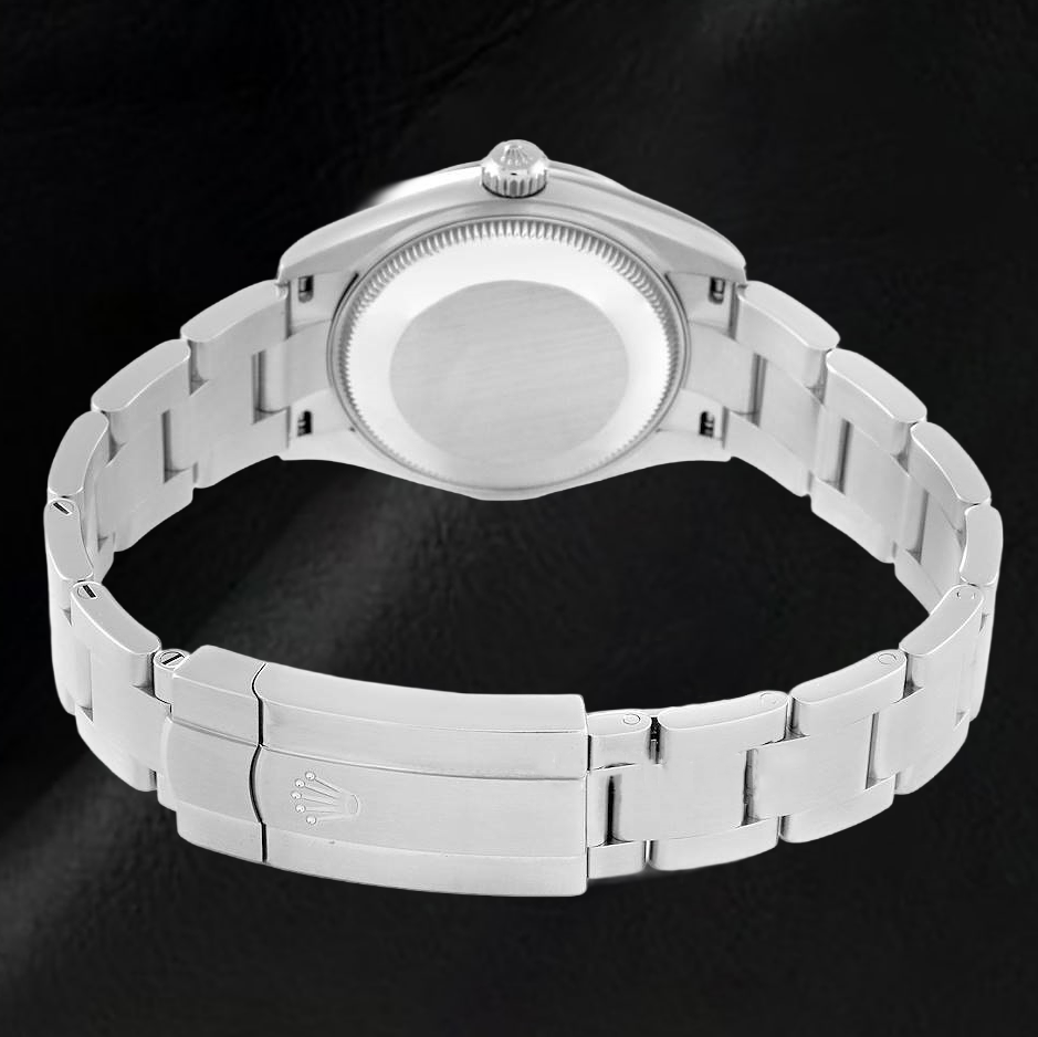 Rolex Oyster Perpetual 31mm Candy Pink Luminous Dial Stainless Steel Men's Watch